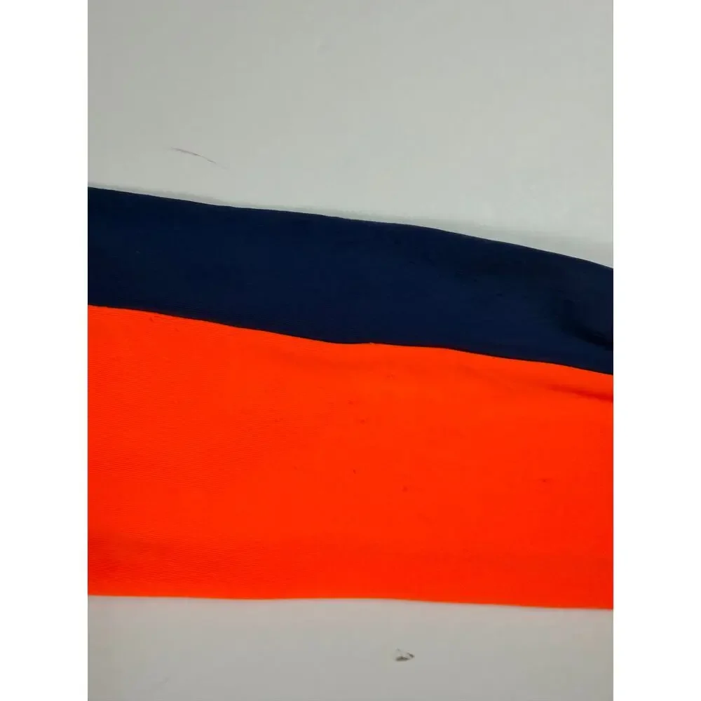 Mini Boden Shark Rash Guard Swim Trunks Set Orange Blue Size 6-7 year boys